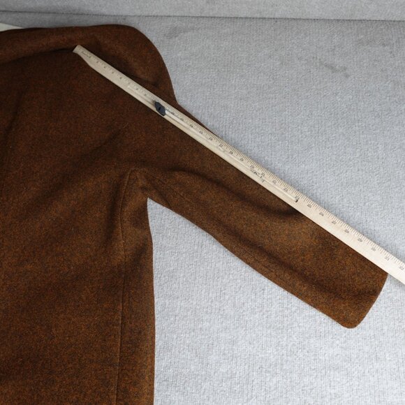Namacheko Mens Jacket Medium Brown Caban Coat - Picture 11 of 14